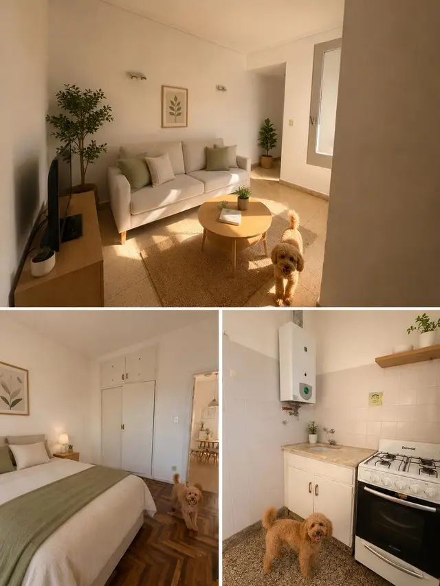 Departamento de 2 ambientes en alquiler en Centro
