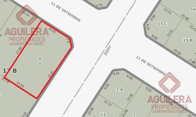 Terreno en venta en LA PERLA