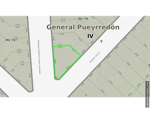 Terreno de 1 ambiente en venta en FARO NORTE