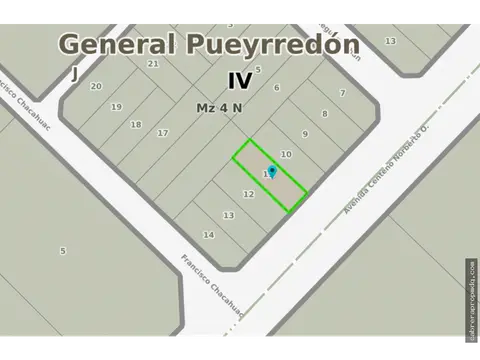 Terreno de 1 ambiente en venta en LAS CANTERAS
