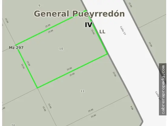 Terreno de 1 ambiente en venta en El Marquesado