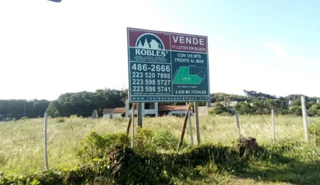 Terreno en venta en PARQUE CAMET