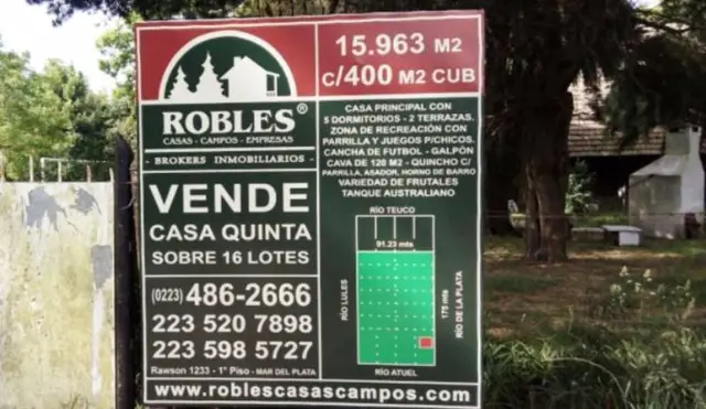 Casa de 6 ambientes en venta en LA GLORIA DE LA PEREGRINA