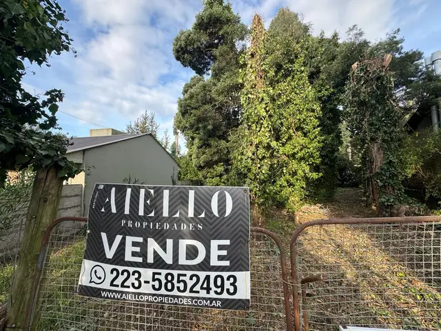 Terreno en venta en BOSQUE PERALTA RAMOS