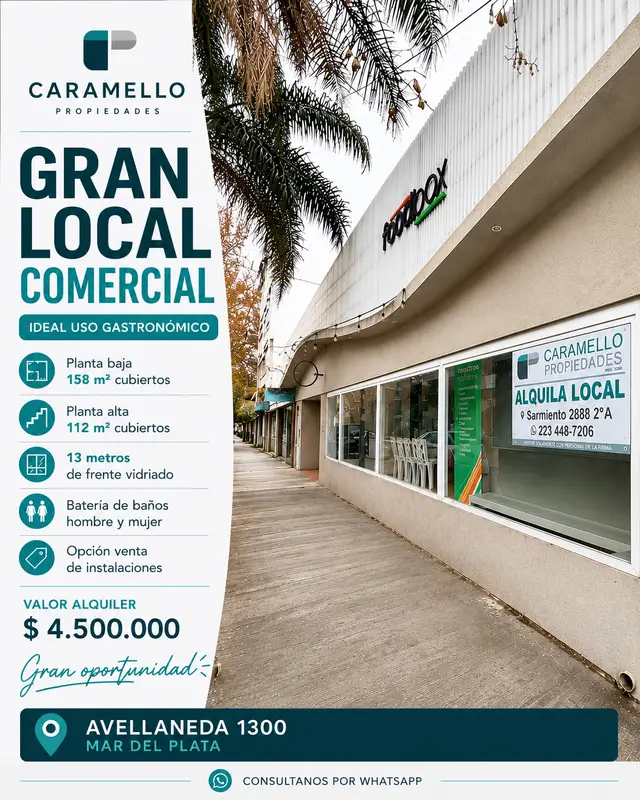 Local en alquiler en LOS TRONCOS