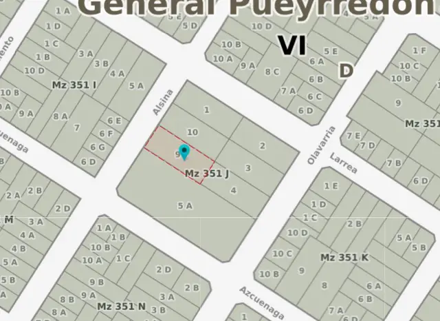 Terreno de 1 ambiente en venta en San Carlos