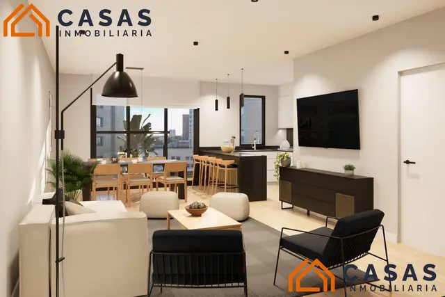 Departamento de 3 ambientes en venta en Playa Grande