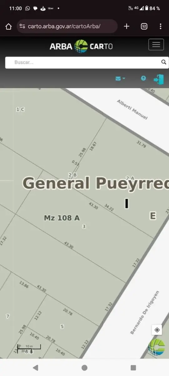 Terreno en venta en LOMAS DE STELLA MARIS