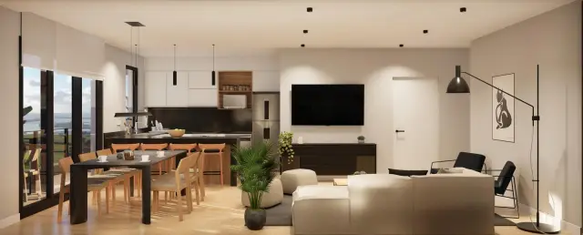 Departamento de 3 ambientes en venta en SAN CARLOS