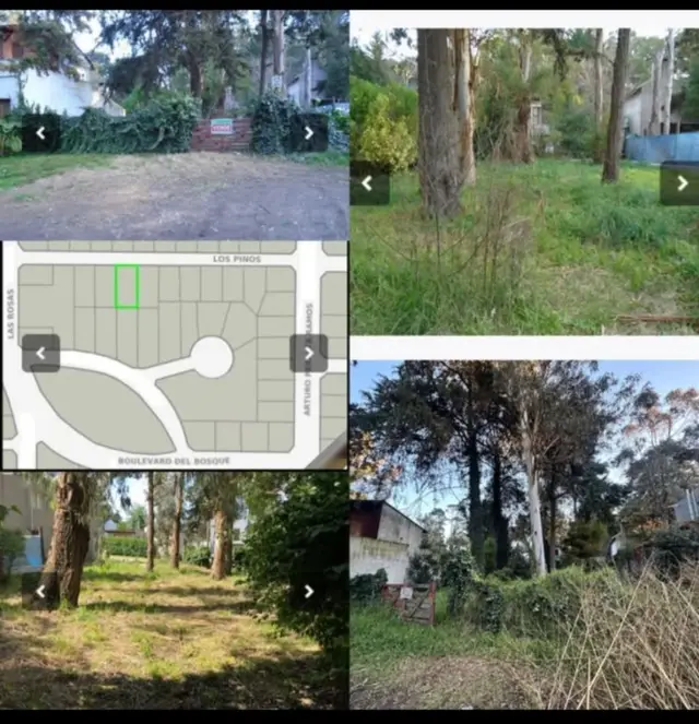 Terreno en venta en BOSQUE PERALTA RAMOS