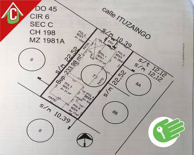 Terreno en venta en VILLA PRIMERA