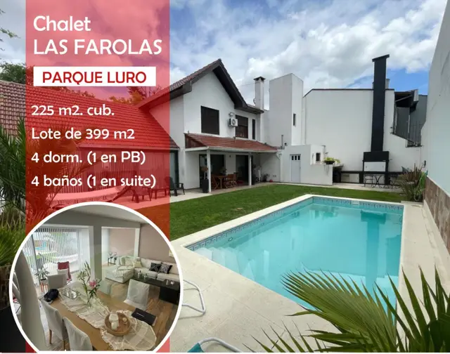 Casa de 6 ambientes en venta en PARQUE LURO