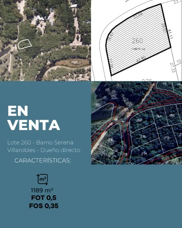 Terreno en venta en San Patricio