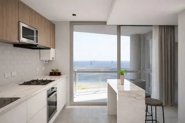 Departamento de 3 ambientes en venta en Punta Mogotes