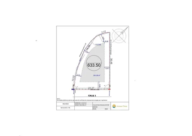 Terreno en venta en NUEVO GOLF