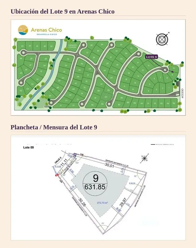 Terreno en venta en PLAYA SERENA