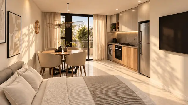 Departamento de 1 ambiente en venta en LA PERLA