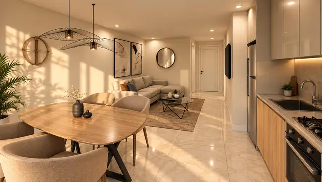Departamento de 3 ambientes en venta en LA PERLA