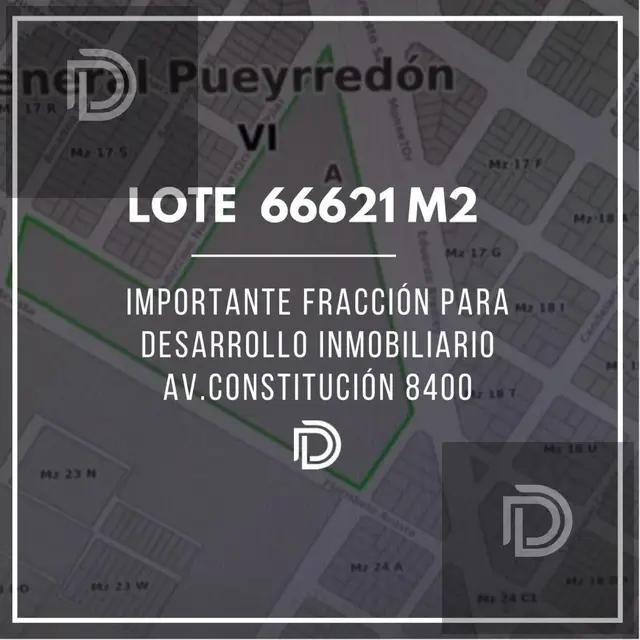 Terreno en venta en Constitución
