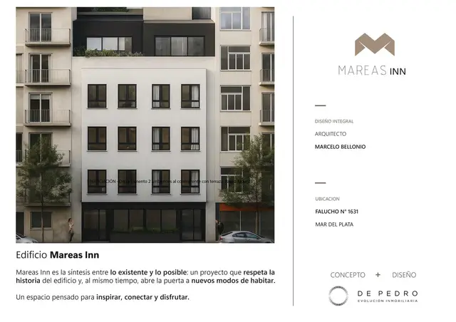 Departamento de 2 ambientes en venta en Centro