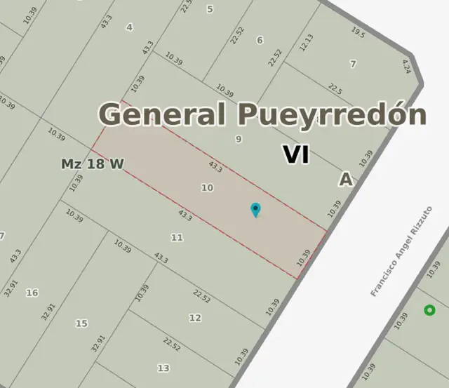 Terreno en venta en LOS PINARES