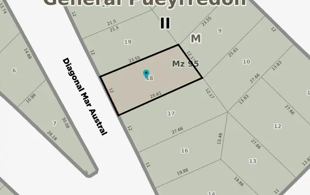 Terreno en venta en CAMET FELIX U.