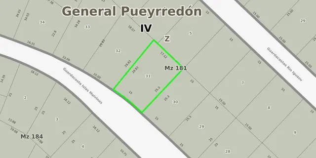Terreno en venta en EL JARDIN DE STELLA MARIS