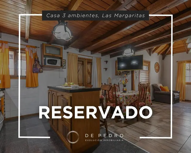 Casa de 3 ambientes en venta en ESTACION CAMET