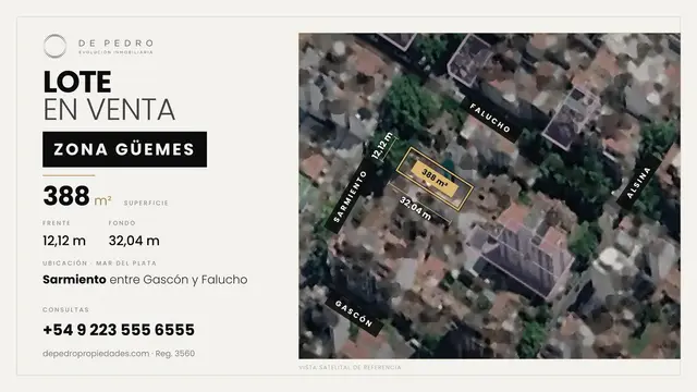 Terreno en venta en Centro