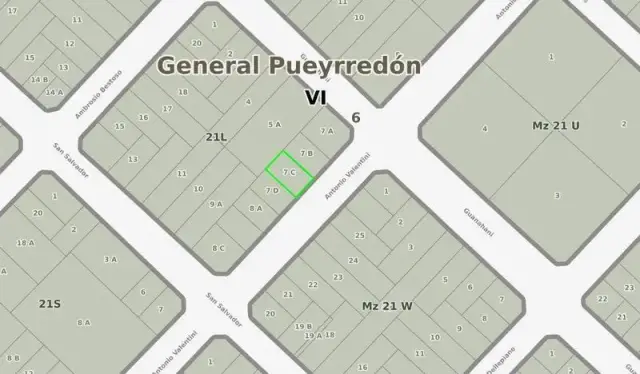 Terreno en venta en El Progreso