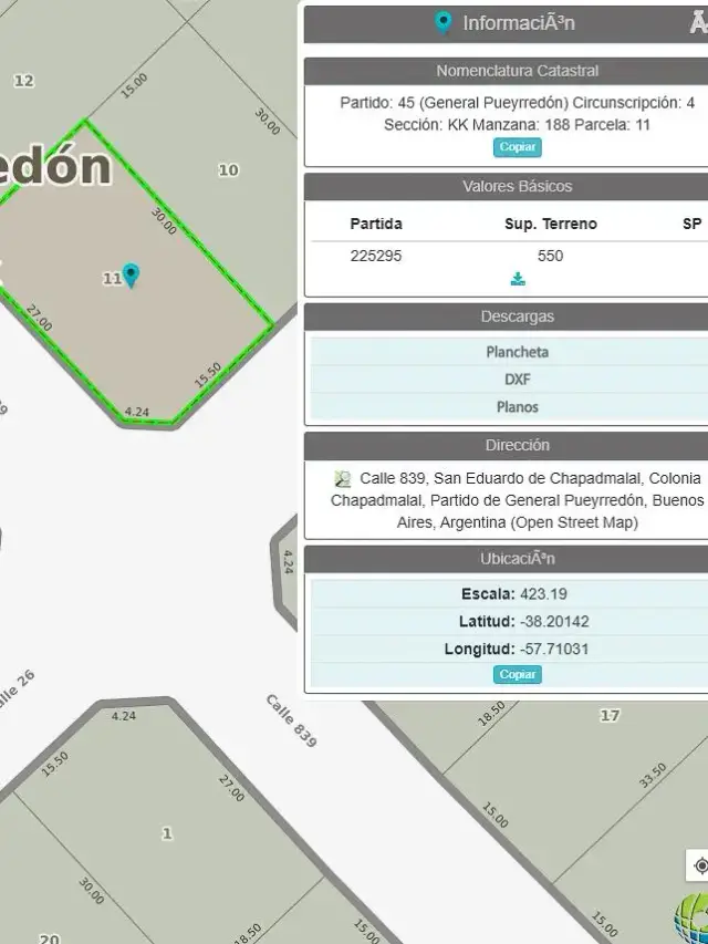 Terreno en venta en Playa Chapadmalal
