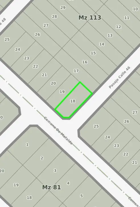 Terreno en venta en FARO NORTE
