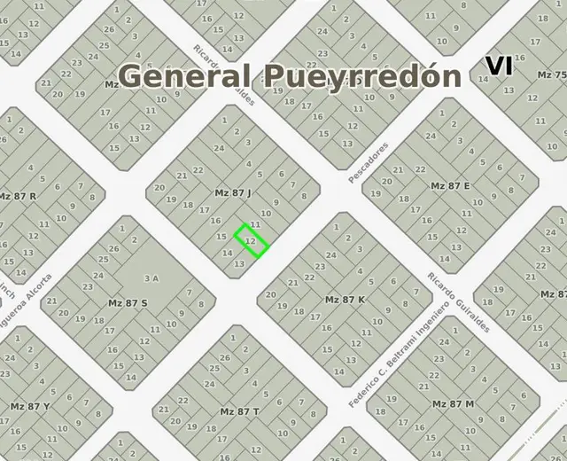 Terreno en venta en BATAN