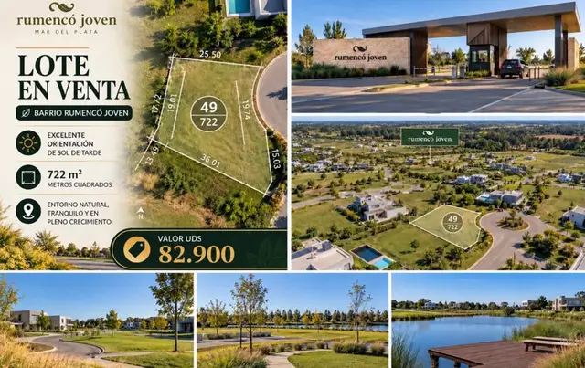 Terreno en venta en Rumencó Joven
