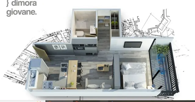 Departamento de 1 ambiente en venta en Güemes