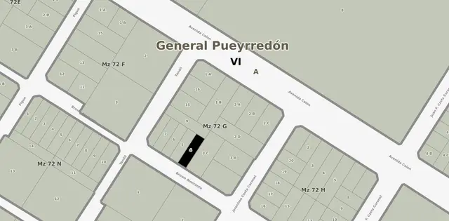 Terreno en venta en Jorge Newbery