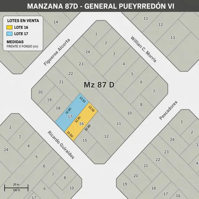 Terreno en venta en COLINAS DE PERALTA RAMOS