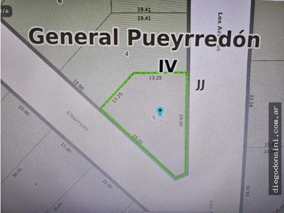 Terreno de 1 ambiente en venta en BOSQUE PERALTA RAMOS
