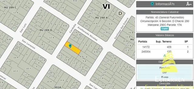 Terreno en venta en SAN JOSE