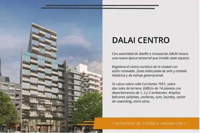 Departamento de 2 ambientes en venta en Centro