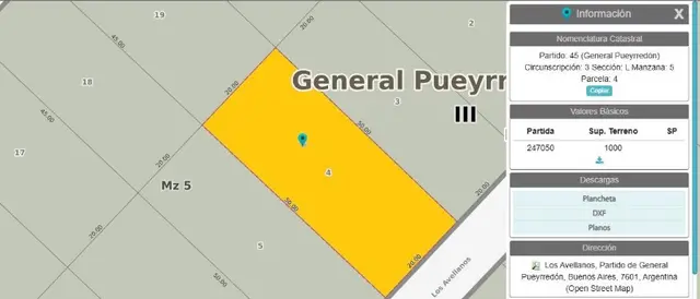 Terreno en venta en LA GLORIA DE LA PEREGRINA