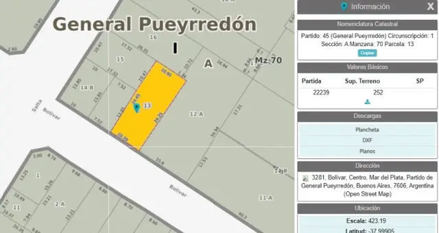 Terreno en venta en Centro