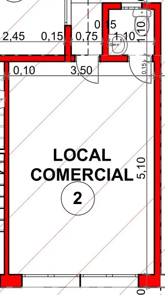 Local de 1 ambiente en venta en SARMIENTO DOMINGO FAUSTINO
