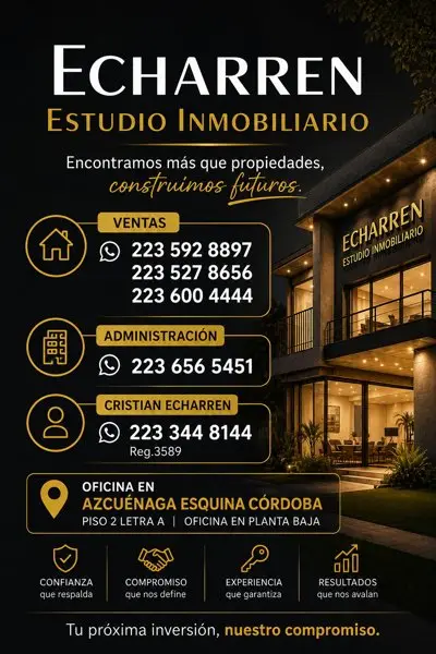 Departamento de 3 ambientes en venta en Centro