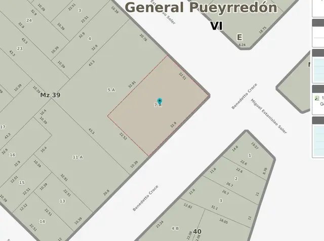 Terreno en venta en PUNTA MOGOTES