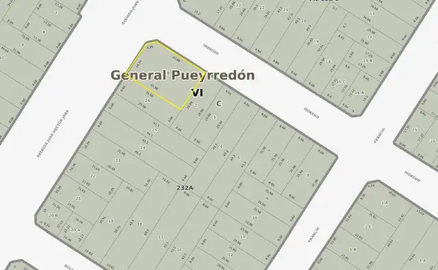 Terreno en venta en DON BOSCO