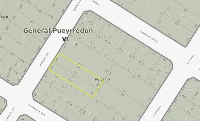 Terreno en venta en PARQUE LURO