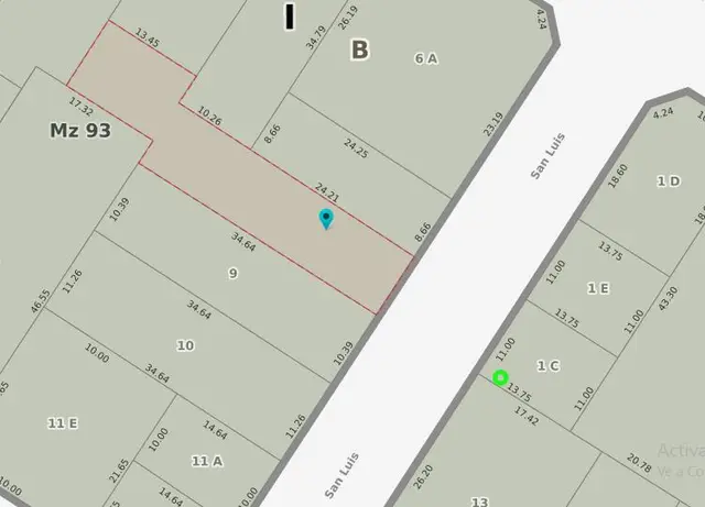 Terreno en venta en LA PERLA