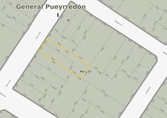 Terreno en venta en Centro