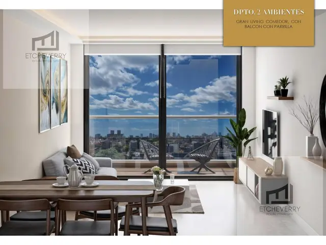 Departamento de 2 ambientes en venta en Güemes